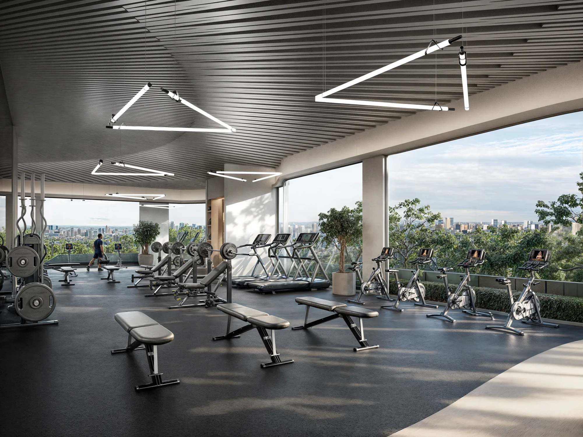 Emerald Springs residents gym